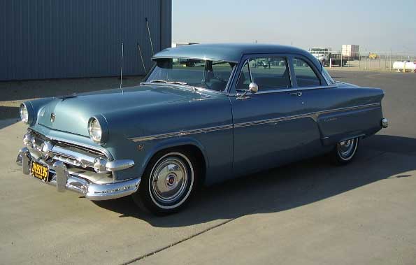 1954 Ford club coupe #10