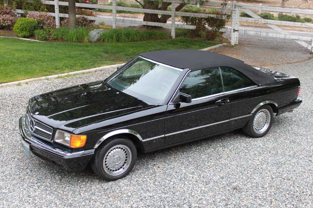 Mercedes Benz w126 кабриолет