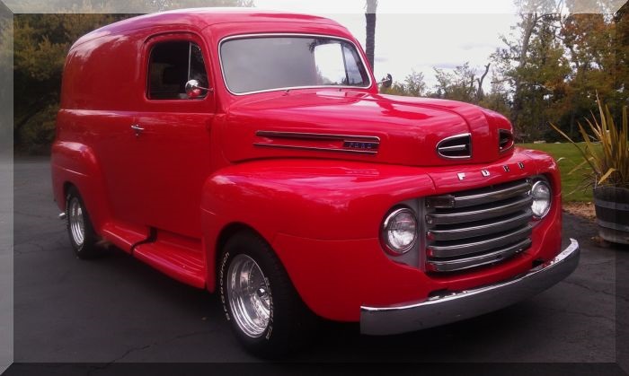 1950 Ford panel van